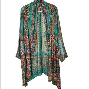 ANU Embroidered Boho Jacket Cardigan  S